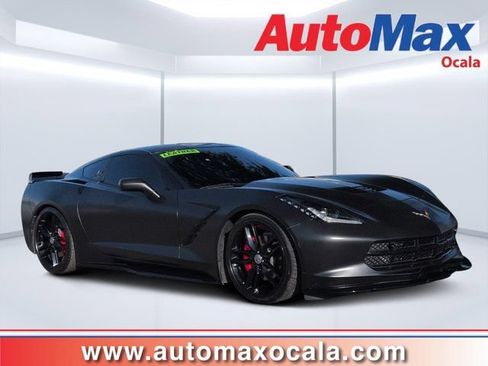 Used 2017 Chevrolet Corvette Stingray Coupe w/ 2LT Preferred Equipment Group RWD image 1