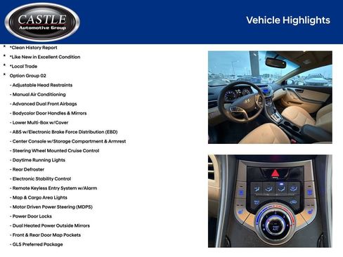 Used 2013 Hyundai Elantra GLS w/ Preferred Pkg image 4