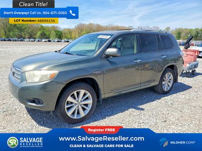 Used 2008 Toyota Highlander 4WD Hybrid