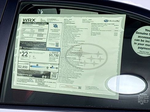 New 2026 Subaru WRX Limited image 25