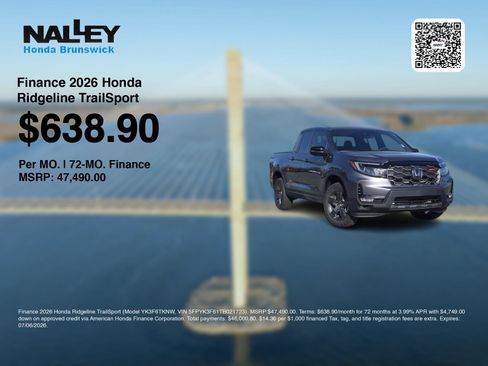 New 2026 Honda Ridgeline TrailSport image 7