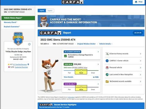 Used 2022 GMC Sierra 2500 AT4 w/ AT4 Premium Plus Package image 12