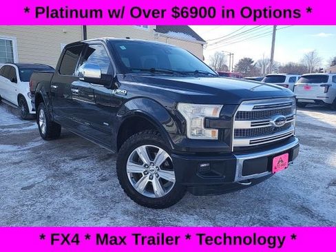 Used 2015 Ford F150 Platinum w/ Equipment Group 701A Luxury image 1