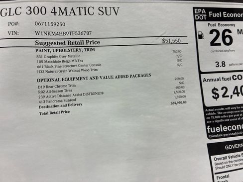 New 2026 Mercedes-Benz GLC 300 4MATIC image 16