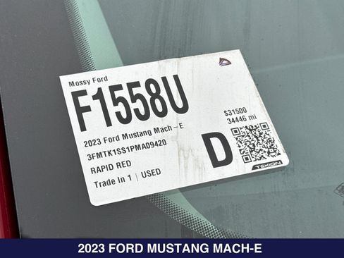 Used 2023 Ford Mustang Mach-E Select AWD/4WD image 2