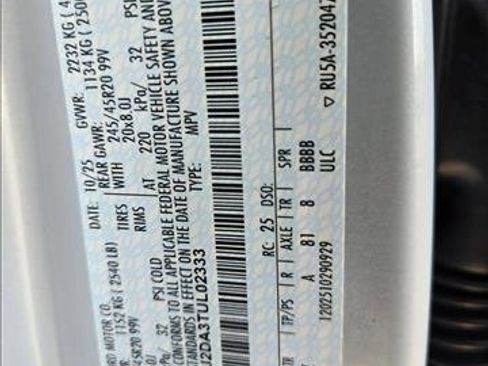 New 2026 Lincoln Corsair Reserve w/ Jet Appearance Package image 18