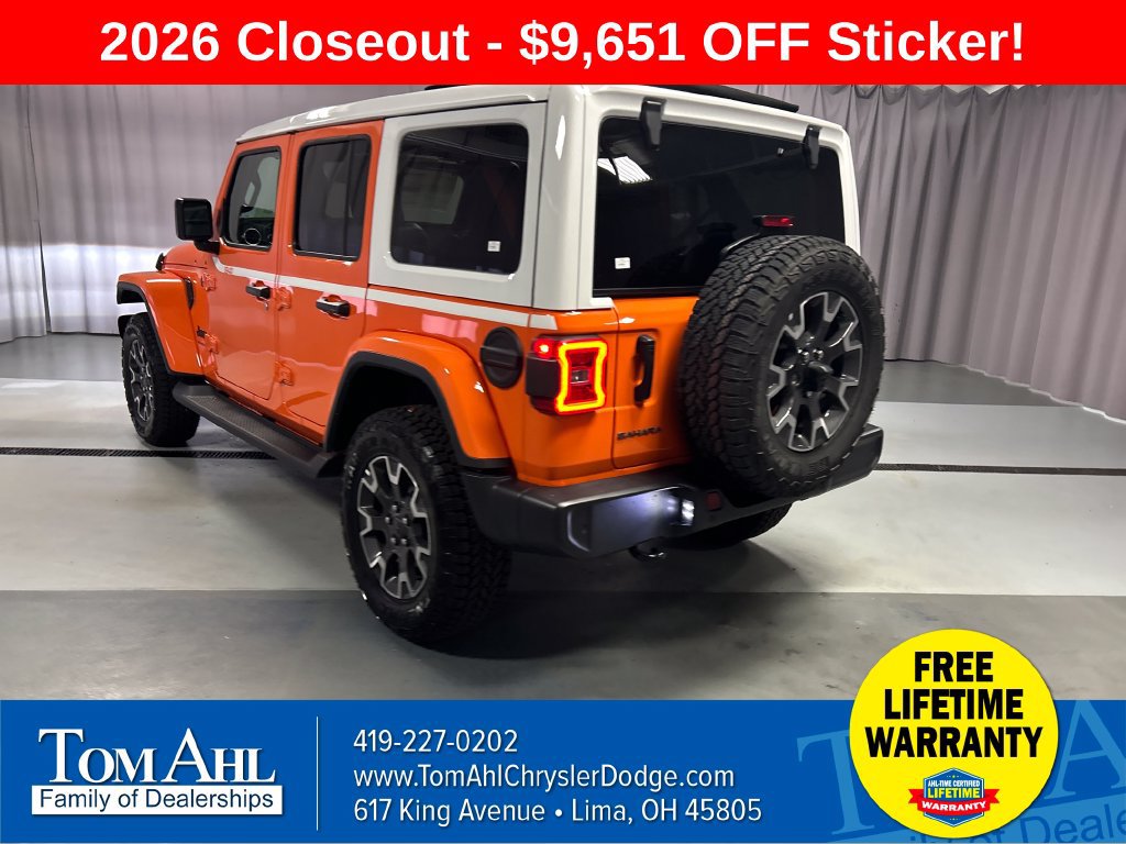 New 2026 Jeep Wrangler Unlimited Sahara AWD/4WD image 5