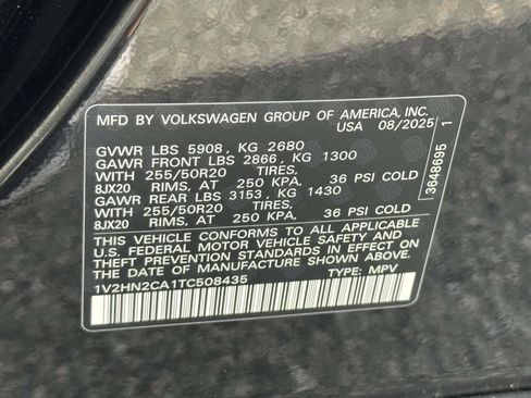 New 2026 Volkswagen Atlas SE AWD/4WD image 16
