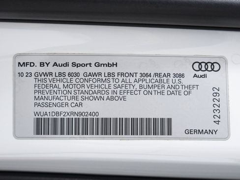 Used 2024 Audi RS 6 performance AWD/4WD image 70