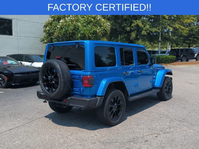 Certified 2021 Jeep Wrangler Unlimited Sahara w/ Cold Weather Group AWD/4WD image 5
