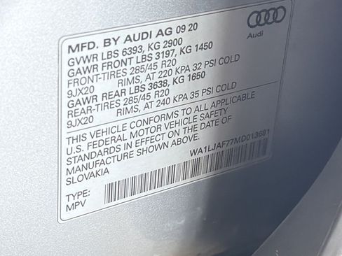 Used 2021 Audi Q7 2.0T Premium Plus w/ Executive Package AWD/4WD image 29