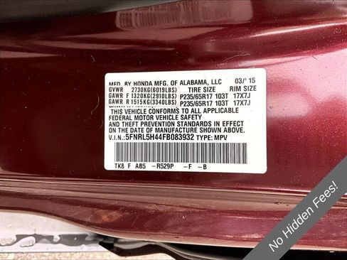 Used 2015 Honda Odyssey EX image 26