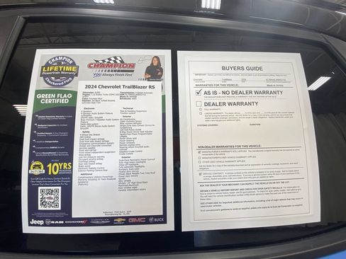 Certified 2024 Chevrolet TrailBlazer RS w/ Convenience Package AWD/4WD image 43
