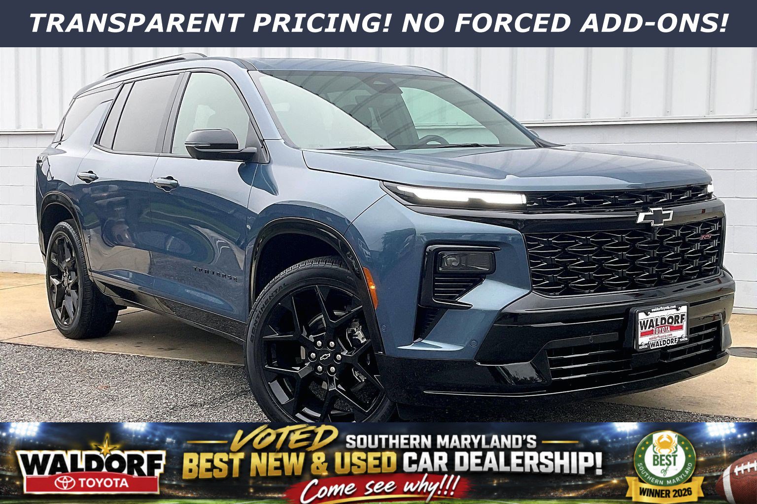 Used 2025 Chevrolet Traverse RS AWD/4WD image 1