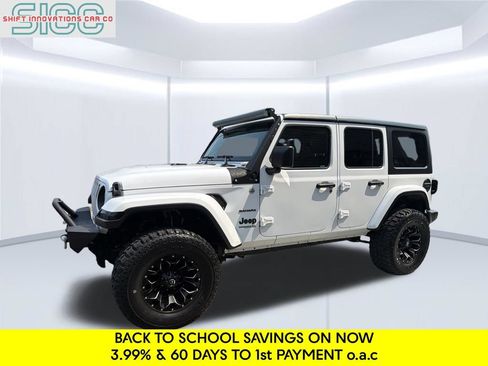 Used 2019 Jeep Wrangler Unlimited Sahara AWD/4WD image 1
