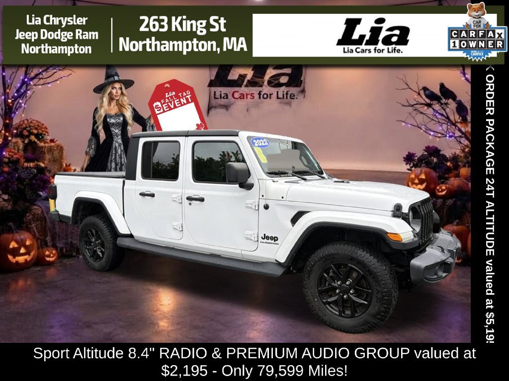 Certified 2022 Jeep Gladiator Sport AWD/4WD image 1