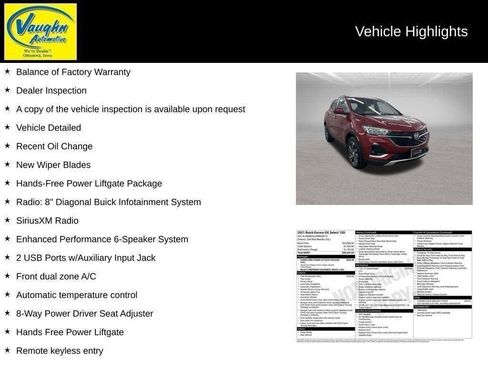 Certified 2021 Buick Encore GX Select image 11