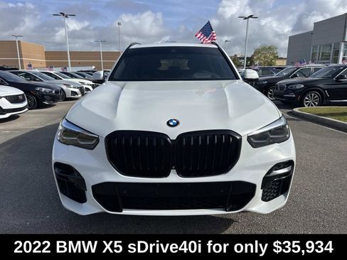 Used 2022 BMW X5 sDrive40i w/ M Sport Package image 2