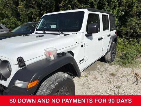 Used 2025 Jeep Wrangler Unlimited Sport AWD/4WD image 1