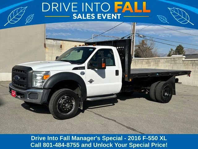 Used 2016 Ford F550 4x4 Regular Cab Super Duty image 1