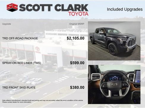 Used 2023 Toyota Tundra 1794 Edition w/ TRD Off-Road Package image 8