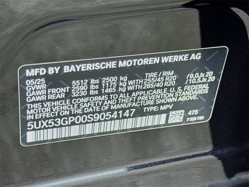 Used 2025 BMW X3 xDrive30i w/ Premium Package image 31