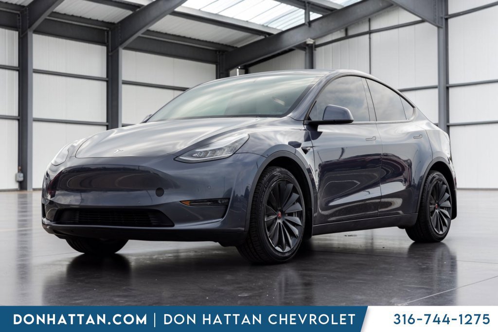 Used 2020 Tesla Model Y Long Range AWD/4WD image 1