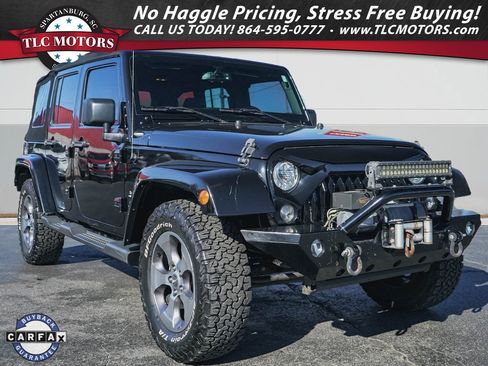 Used 2017 Jeep Wrangler Unlimited Sahara w/ Connectivity Group image 1