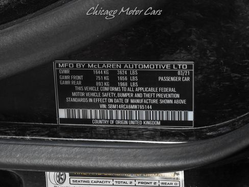 Used 2021 McLaren 765LT RWD image 60