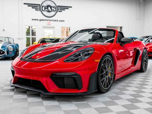Used 2025 Porsche 718 Boxster Spyder RS RWD image 3