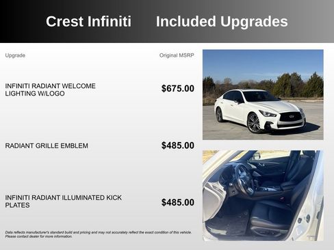 Used 2023 INFINITI Q50 Sensory w/ All Weather Package image 5