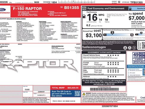 New 2026 Ford F150 Raptor AWD/4WD image 7
