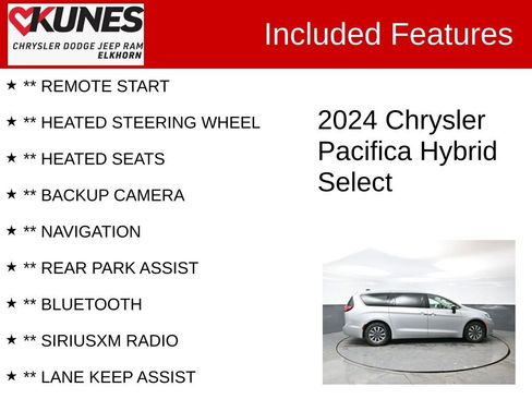 Used 2024 Chrysler Pacifica Select FWD image 3
