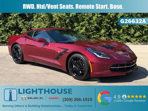 Used 2017 Chevrolet Corvette Stingray Coupe w/ 2LT Preferred Equipment Group RWD image 1