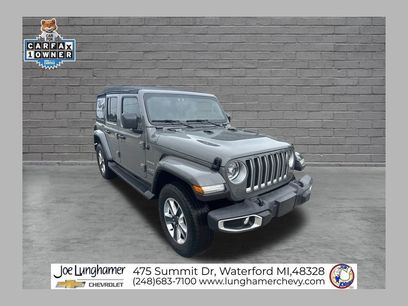 Used 2022 Jeep Wrangler Unlimited Sahara w/ LED Lighting Group
