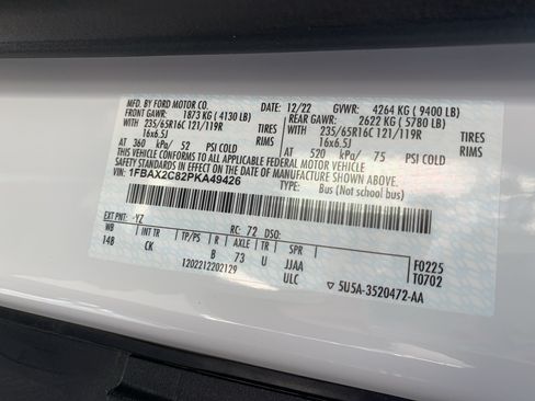 Used 2023 Ford Transit 350 XLT RWD image 34