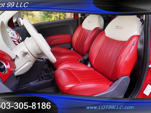 Used 2013 FIAT 500 Lounge w/ Luxury Leather Pkg image 12