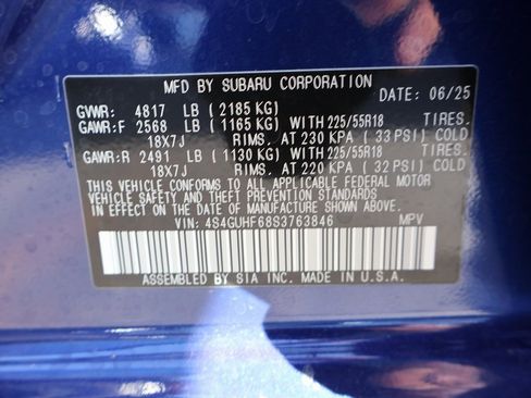 New 2025 Subaru Crosstrek 2.5i Sport w/ Crosstrek Mirror Package image 41