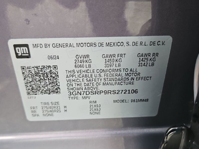 Used 2024 Chevrolet Equinox EV RS w/ LPO, Trailering Package FWD image 29