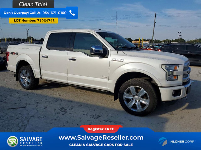 Used 2016 Ford F150 Platinum w/ Equipment Group 701A Luxury AWD/4WD image 5