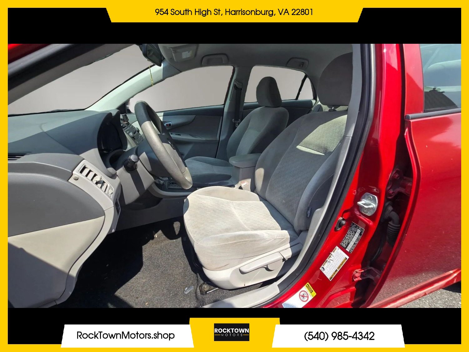 Used 2009 Toyota Corolla LE w/ All Weather Guard Pkg FWD image 9