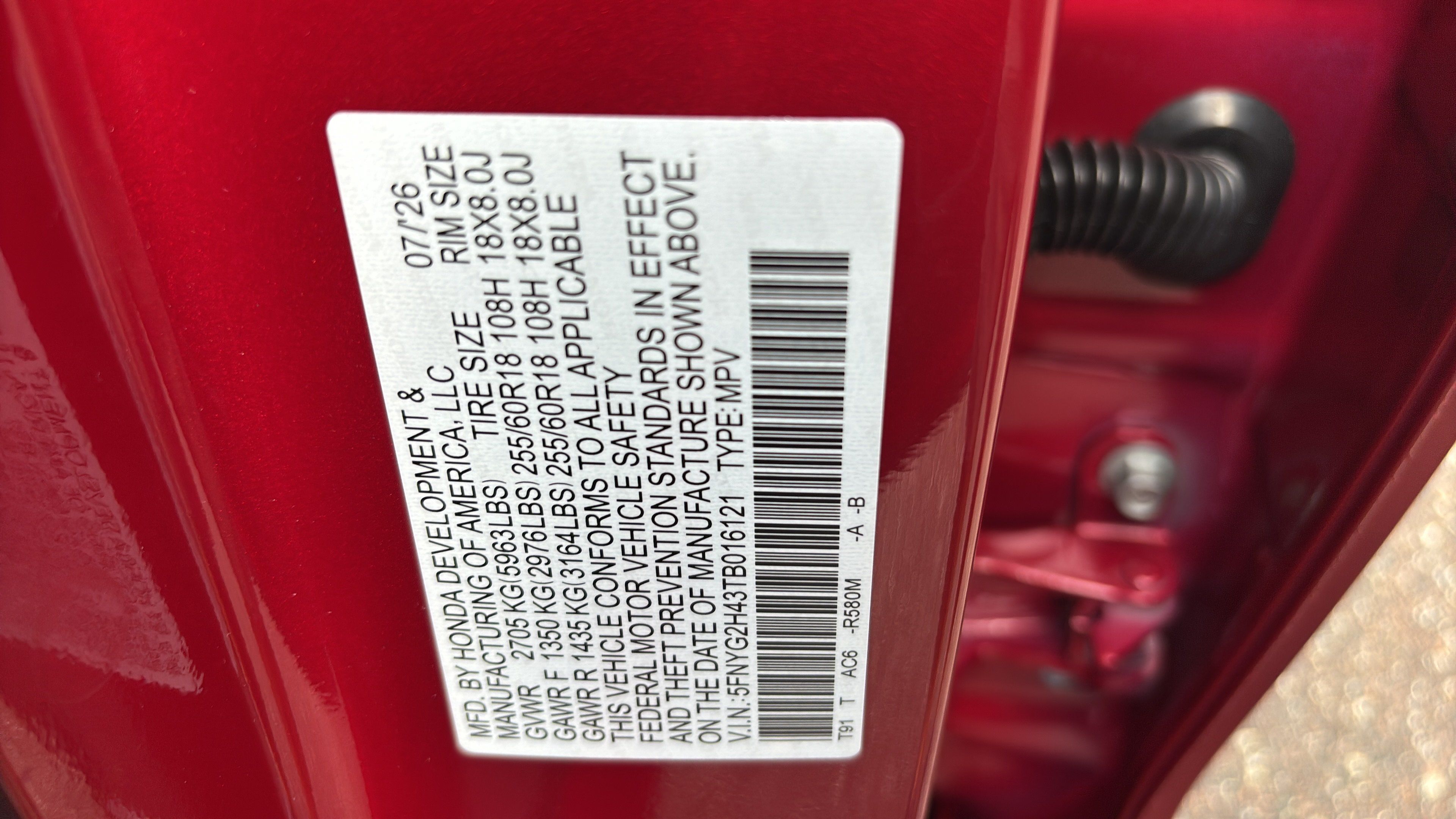 New 2026 Honda Pilot EX-L image 16