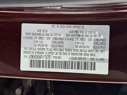 Used 2024 MAZDA CX-90 3.3 Turbo w/ Premium Plus Pkg image 12