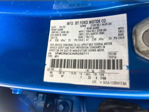 Used 2022 Ford Bronco Sport Outer Banks w/ Tech Package image 34