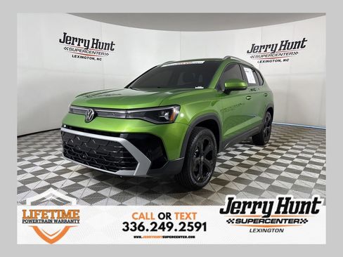 Used 2025 Volkswagen Taos SEL w/ Black Wheel Plus Package image 1