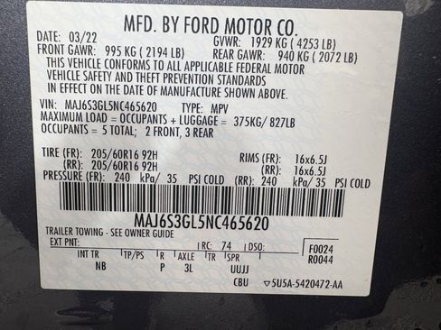 Used 2022 Ford EcoSport SE AWD/4WD image 11
