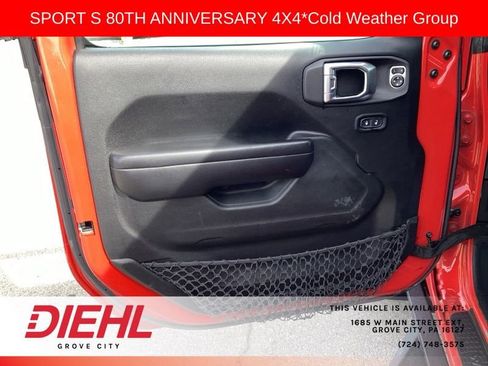 Used 2021 Jeep Wrangler Sport AWD/4WD image 16