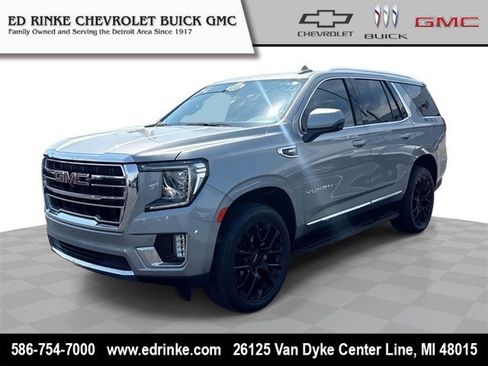 Certified 2023 GMC Yukon SLT w/ SLT Luxury Package AWD/4WD image 1