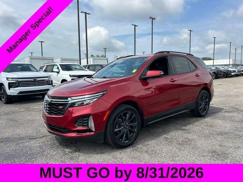 Used 2022 Chevrolet Equinox RS w/ RS Leather Package FWD image 7