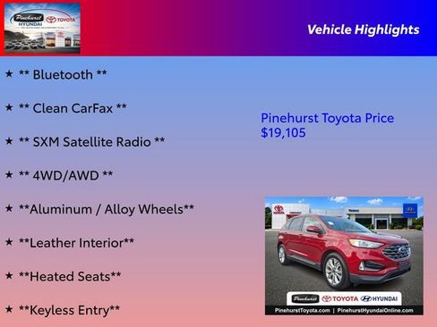 Used 2020 Ford Edge Titanium AWD/4WD image 16